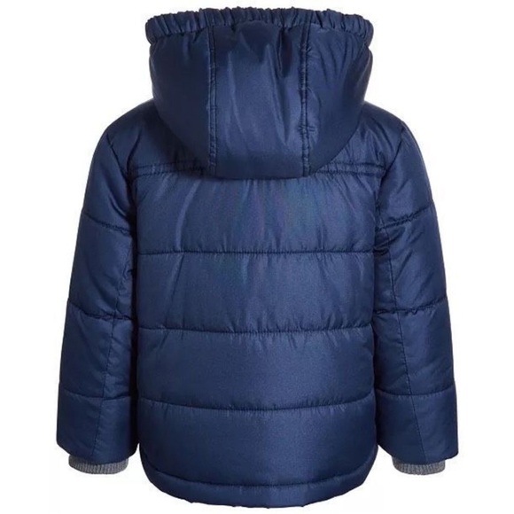 ROTHSCHILD & CO NWT Baby Boys Puffer Jacket With Fleece Bib 18 month - Picture 2 of 4